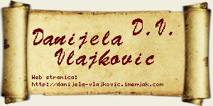 Danijela Vlajković vizit kartica